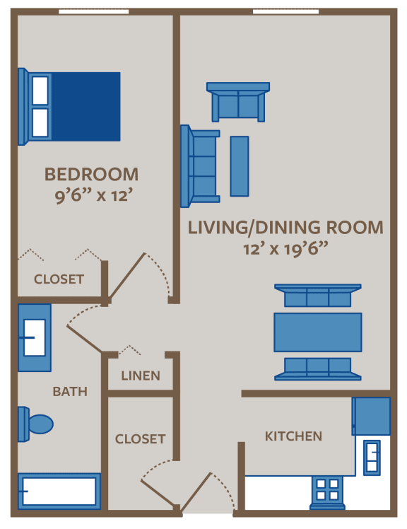 Townhouse Floor Plans in Fairborn OH Arlington Village